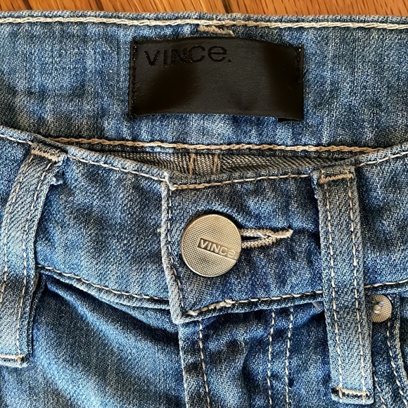 Vince Mason relaxed rolled distressed jeans - Picture 4 of 12